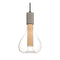 Eris Pendant Light  option Natural Beech / Aluminum