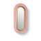 Lens Oval LED Wall Sconce  option Pale Rose / Gold