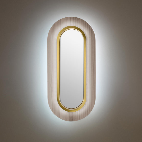Lens Oval LED Wall Sconce