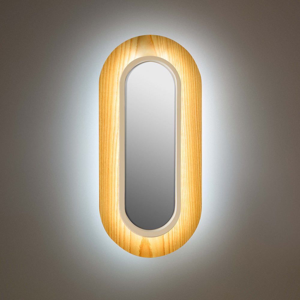 Lens Oval LED Wall Sconce