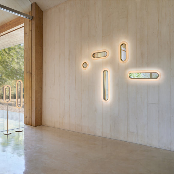 Lens Oval LED Wall Sconce