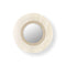 Lens Circular LED Wall Sconce  option Ivory White / Matte Ivory