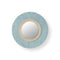 Lens Circular LED Wall Sconce  option Sea Blue / Matte Ivory