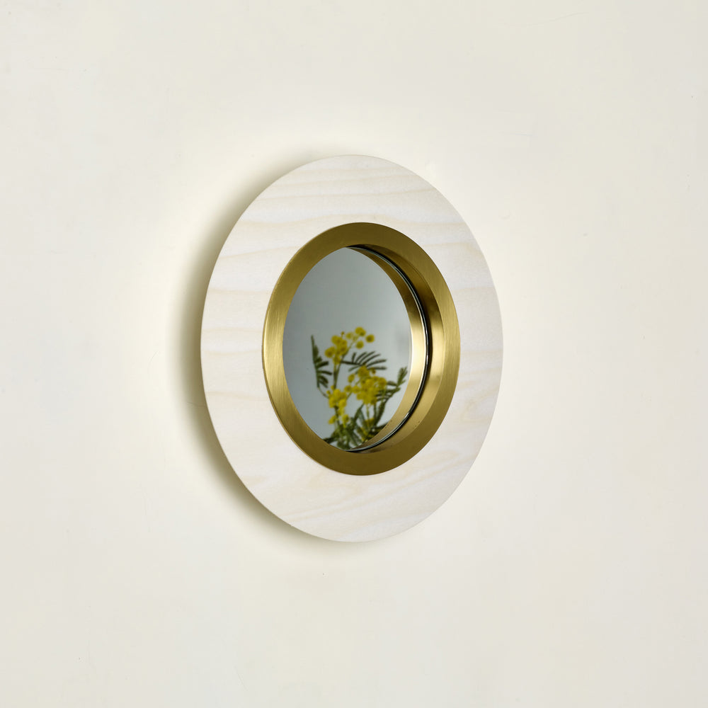 Lens Circular LED Wall Sconce