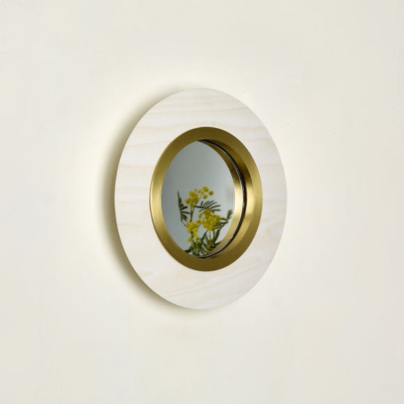 Lens Circular LED Wall Sconce