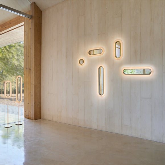 Lens Circular LED Wall Sconce