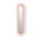 Lens Super Oval LED Wall Sconce  option Pale Rose / Matte Ivory