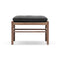 OW149F Colonial Footstool  option Walnut / Oil