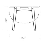 CH002 Extendable Dining Table