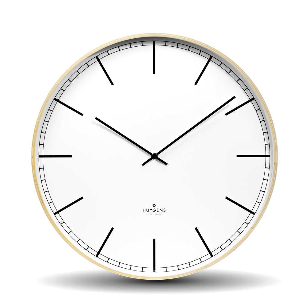 Wood Index Wall Clock