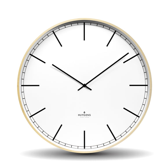 Wood Index Wall Clock