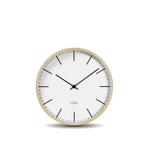 Wood Index Wall Clock