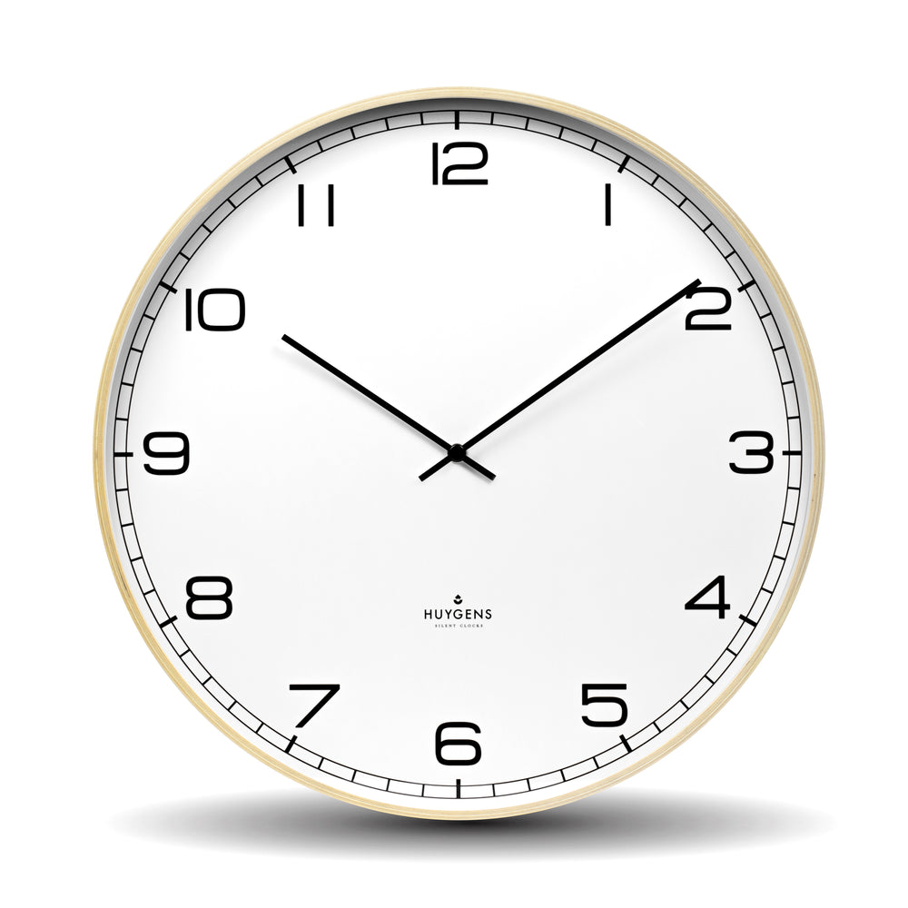 Wood Arabic Wall Clock