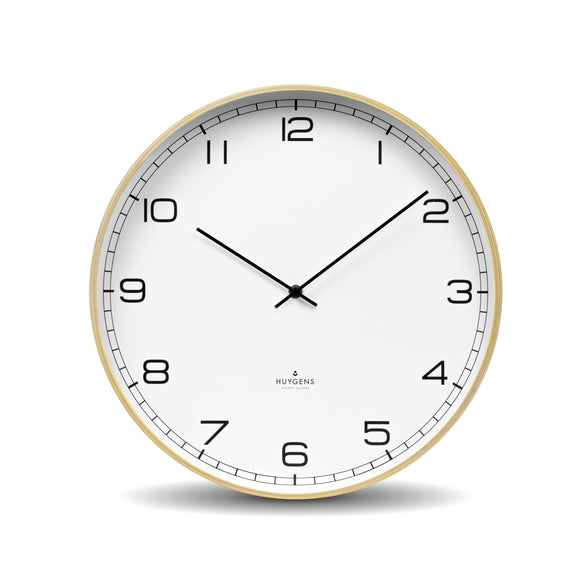Wood Arabic Wall Clock