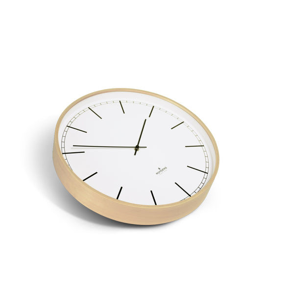 Wood Index Wall Clock