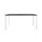 Four Rectangular Soft Touch Table  option Black/White