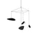 Papillons 4-Light LED Pendant Light  option Satin Black