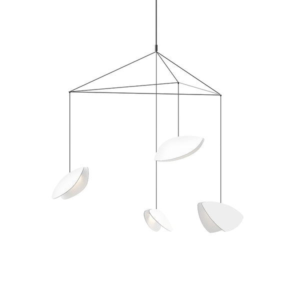 Papillons 4-Light LED Pendant Light