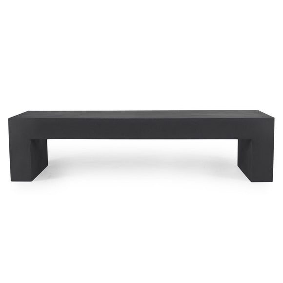 Dark Grey / Small: 48 in width The Vignelli Bench OPEN BOX