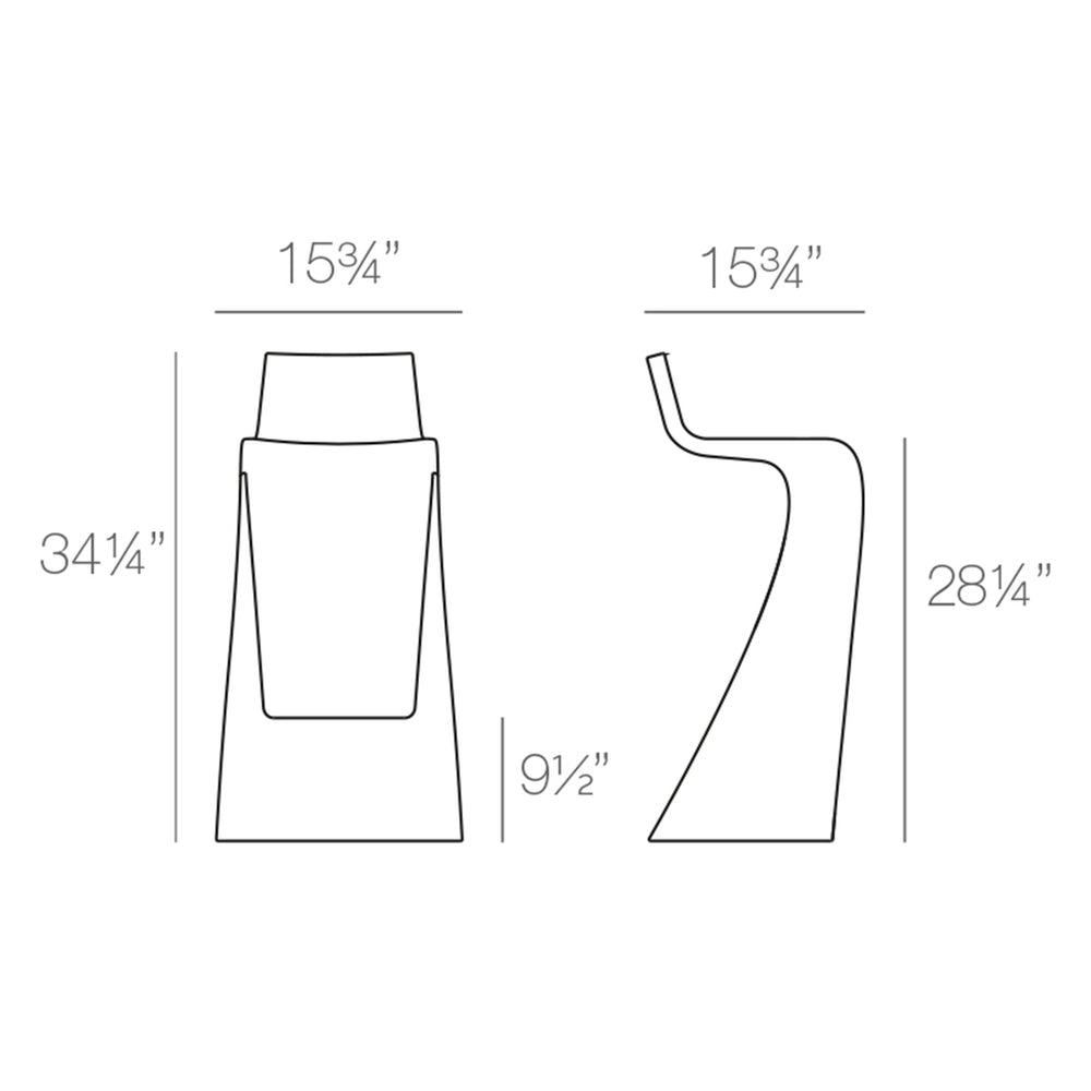 Wing Outdoor Bar Stool
