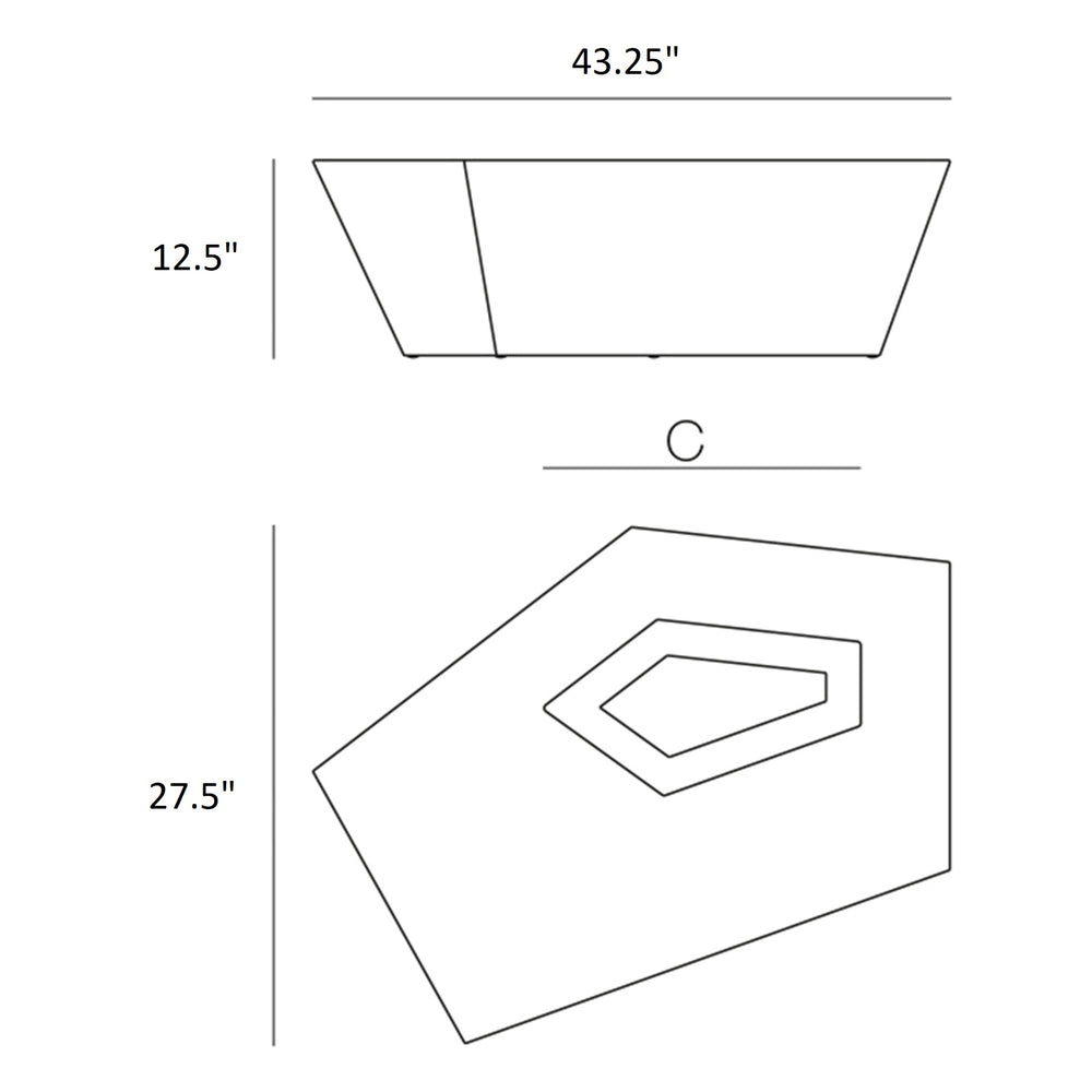 Faz Outdoor Coffee Table