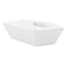 Faz Sun Chaise Table  option White