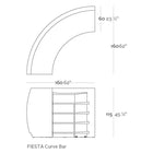 Fiesta Curved Bar - Basic