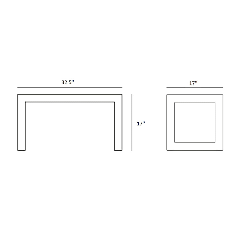 Frame Outdoor Bench