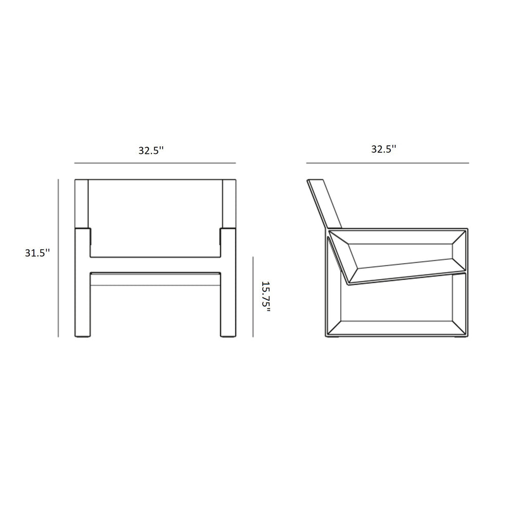 Frame Outdoor Lounge Chair