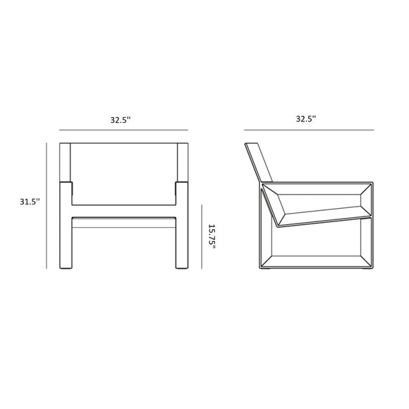 Frame Outdoor Lounge Chair