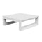 Frame Sun Chaise Table  option White