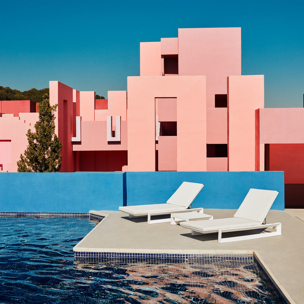 Frame Outdoor Sun Chaise Table