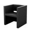 Vela Armchair  option Black