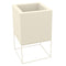 Vela Cube Nano Planter  option Ecru