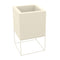 Vela Cube Planter  option Ecru