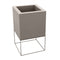 Vela Cube Planter  option Taupe
