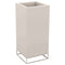 Vela High Cube Planter  option Taupe
