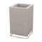 Vela High Cube Nano Planter  option Taupe