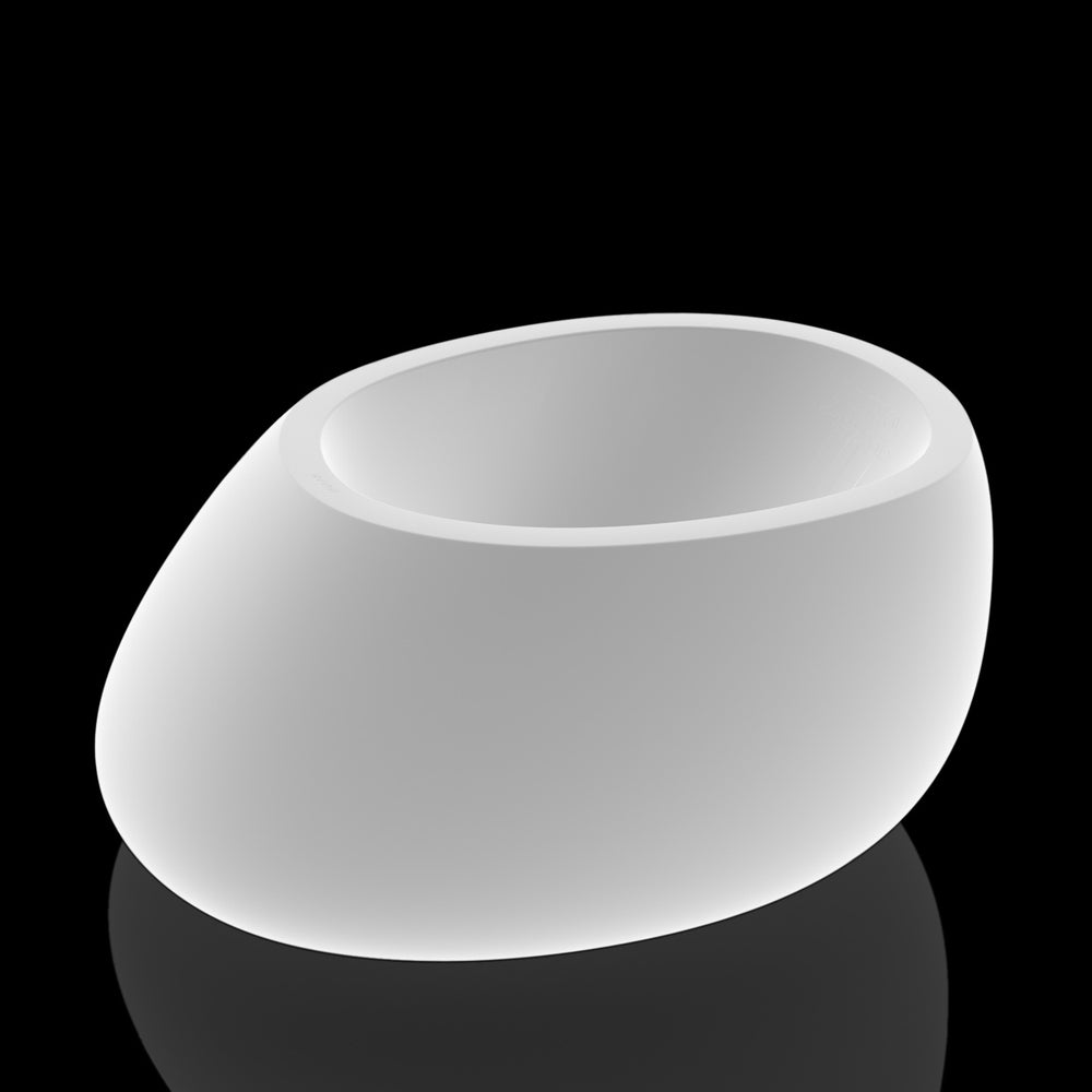 Illuminated Stone Planter