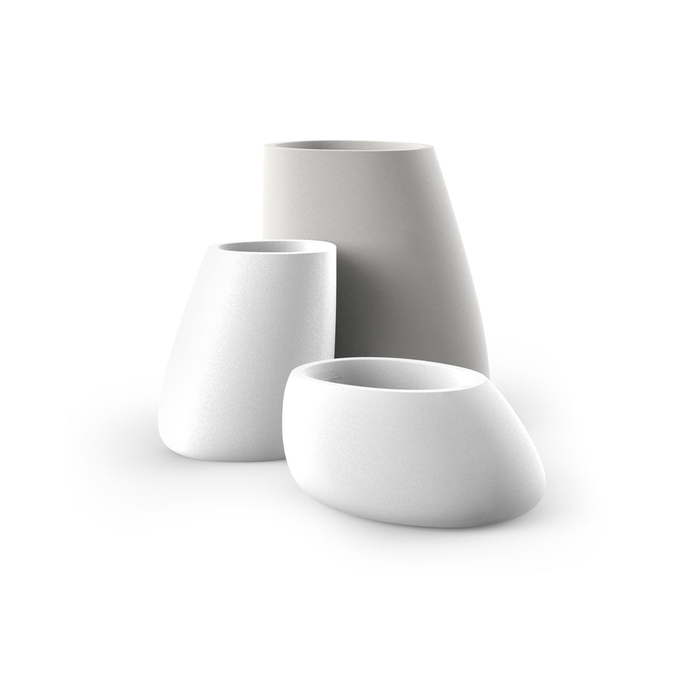 Illuminated Stone Planter