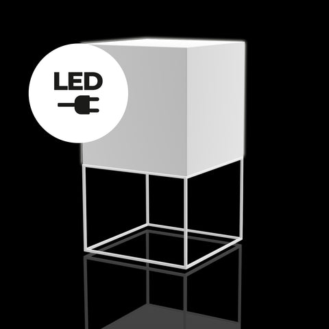 Illuminated Vela Cube Lamp