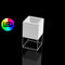 Illuminated Vela Cube Planter  option RGB LED