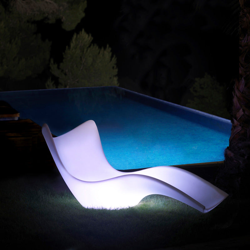 Illuminated Surf Outdoor Sun Chaise