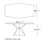 Illuminated Vertex Table - Full White