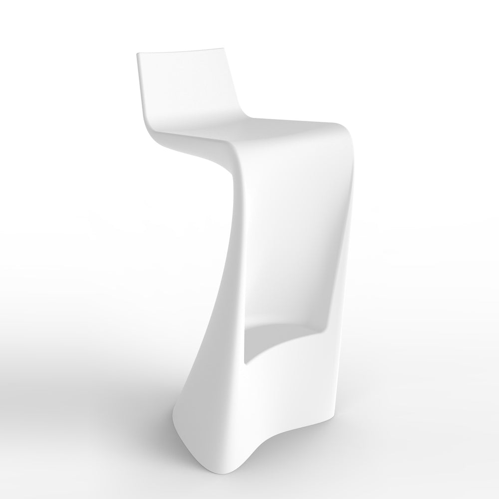Illuminated Wing Outdoor Bar Stool