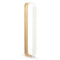 Contour Floor Lamp  option White Exterior / Oak Interior