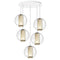 Bel Occhio Chandelier  option 5 Lights