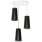 Solis Chandelier  option Black