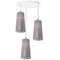 Solis Chandelier  option Silver
