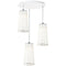 Solis Chandelier  option White